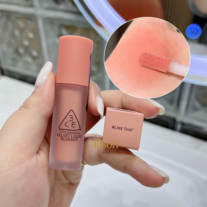 Màu Má Hồng Dạng Kem